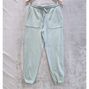 American Eagle Womens Green Tomgirl Jogger Patch Pocket Sweatpants Size Small